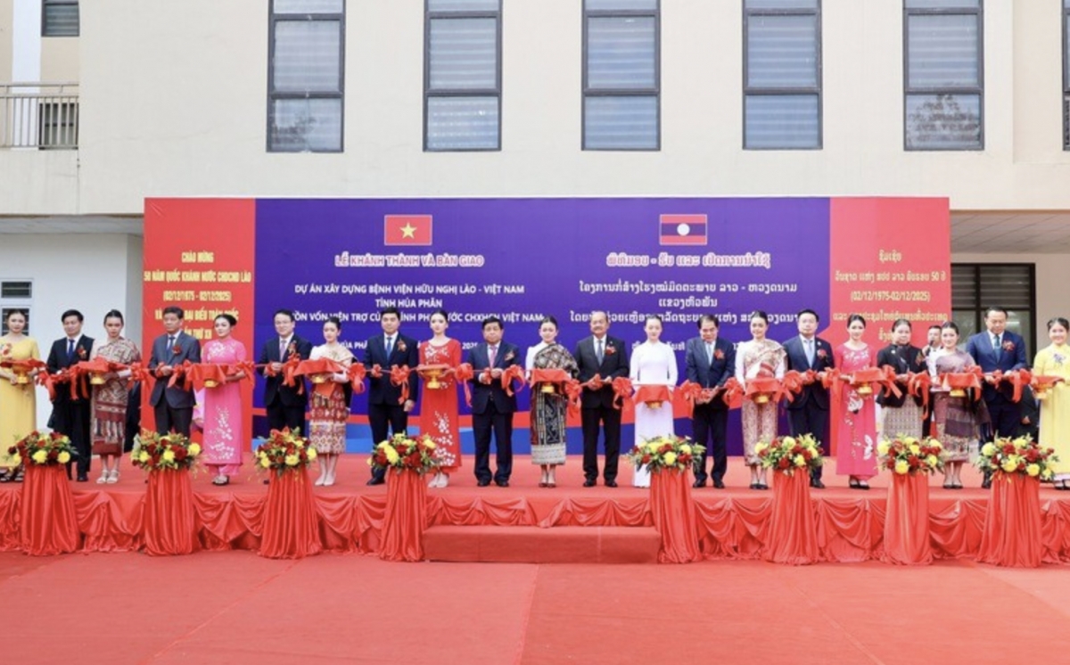 Laos-Vietnam friendship hospital in Houaphanh inaugurated